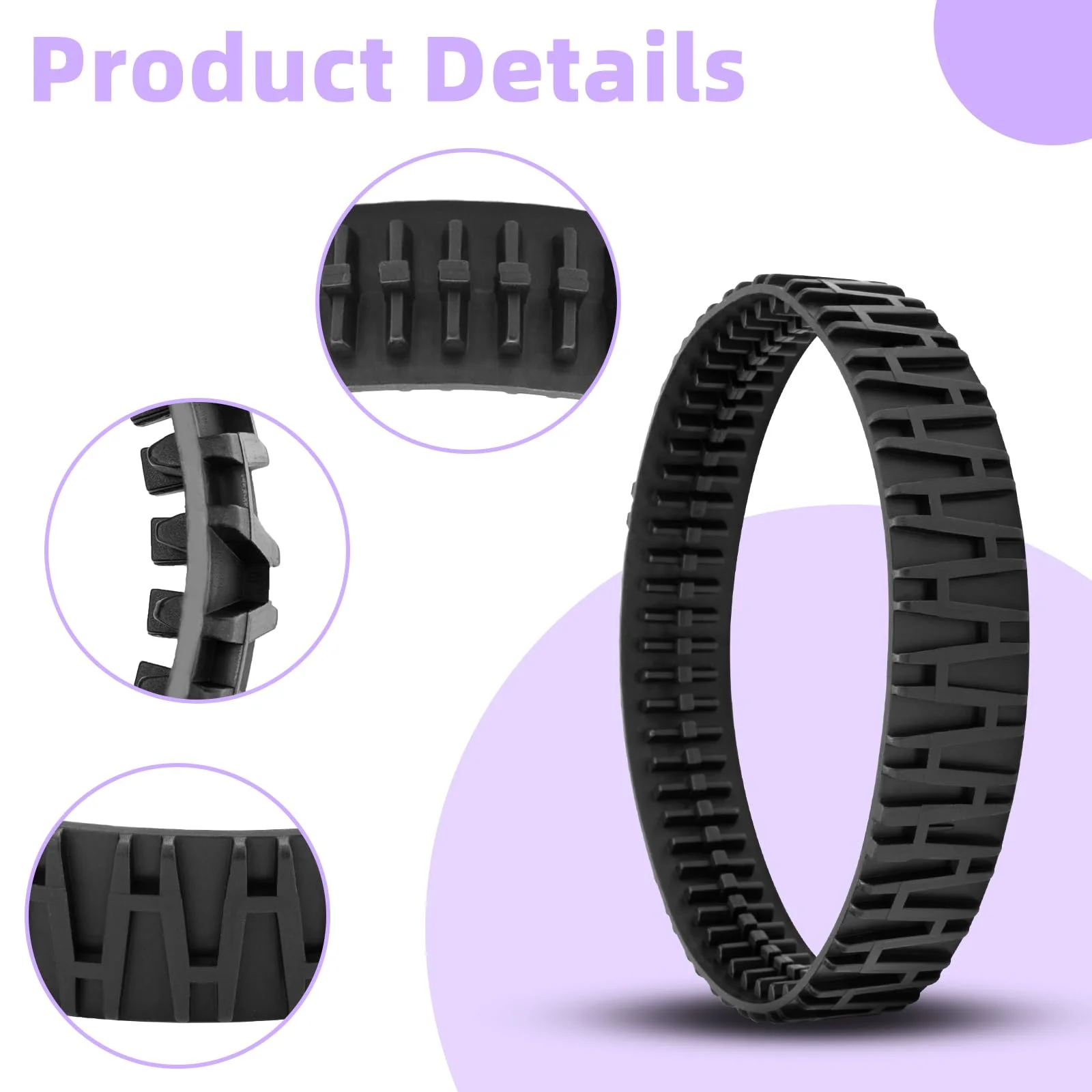 Apopip 2 Pcs Track V2 Compatible with Polaris MAXX Suction Side Pool Cleaner R0916500 - Image 3