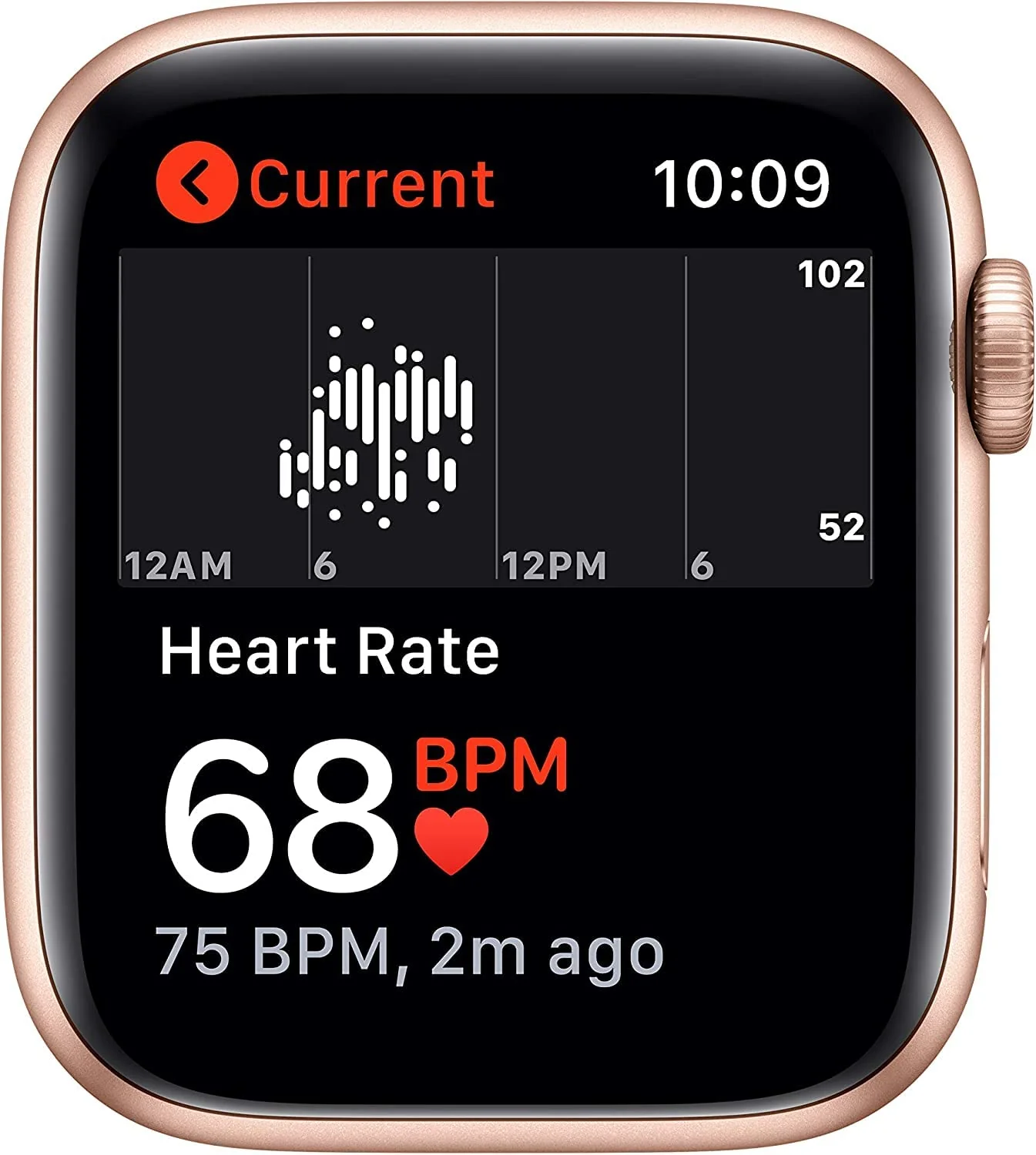 Apple Watch SE (GPS + Cellular, 40mm) - Gold Aluminum Case with Pink Sand Sport Band (Renewed) - Image 5