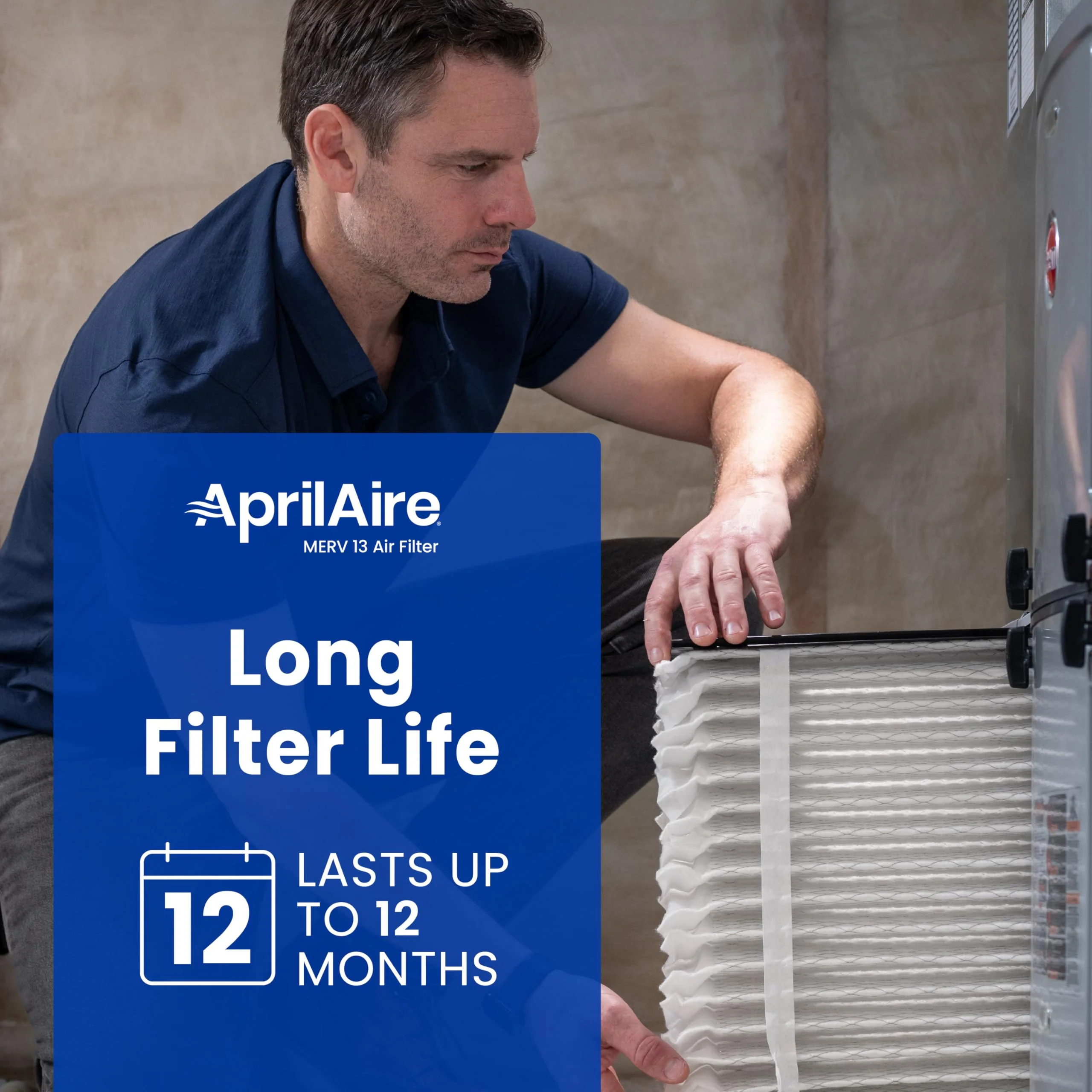 AprilAire 213 Replacement Filter for AprilAire Whole House Air Purifiers - MERV 13, Healthy Home Allergy, 20x25x4 Air Filter (Pack of 2) - Image 18