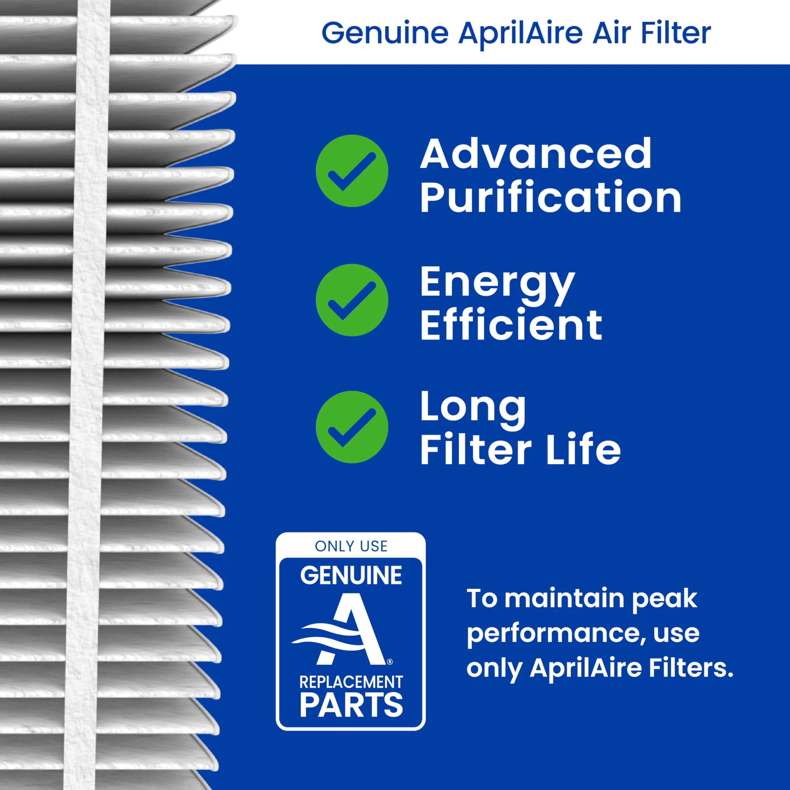 AprilAire 213 Replacement Filter for AprilAire Whole House Air Purifiers - MERV 13, Healthy Home Allergy, 20x25x4 Air Filter (Pack of 2) - Image 21