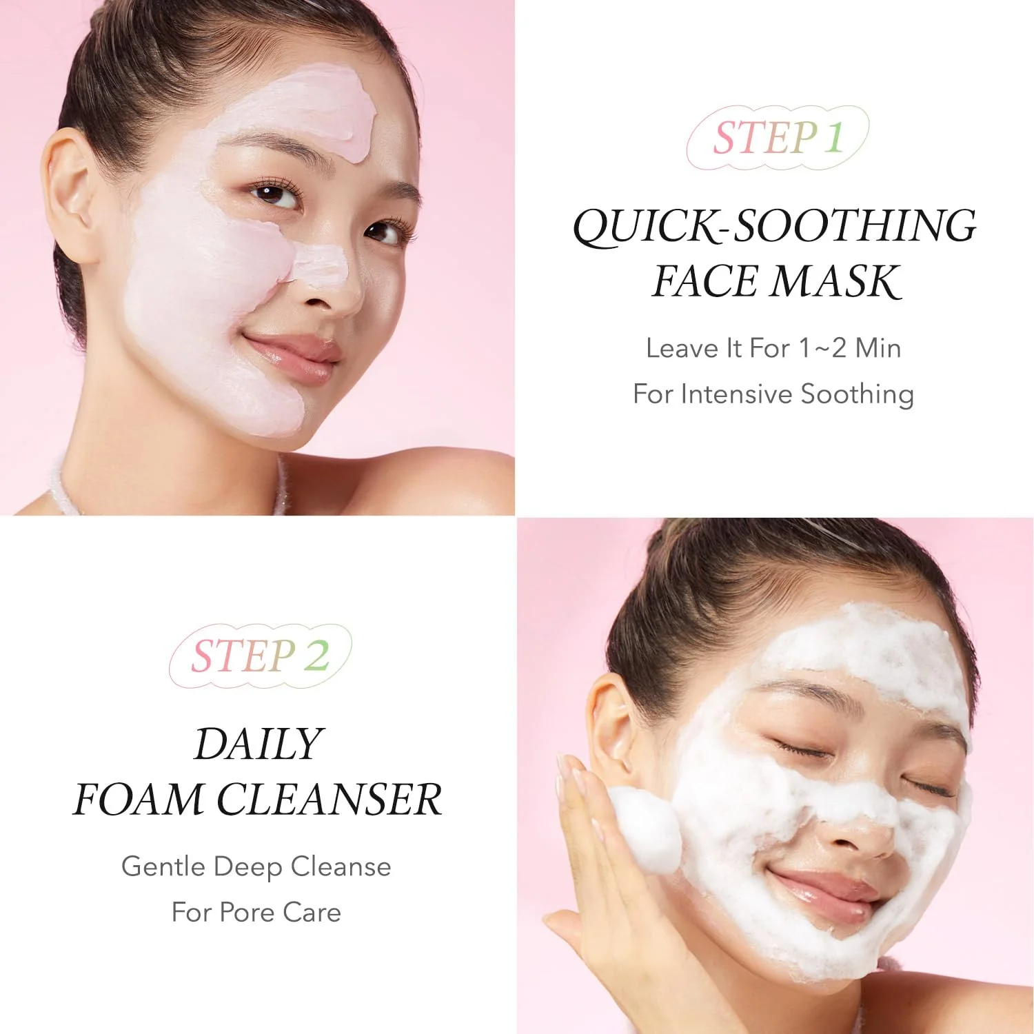 APRILSKIN Pink Aloe Facial Polish Cleanser | Gentle Exfoliation with Mungbean & Soybean Scrub | Removes Waterproof Makeup & Sunscreen | Non-Comedogenic Cleanser for All Skin Types | Korean Skincare - Image 4