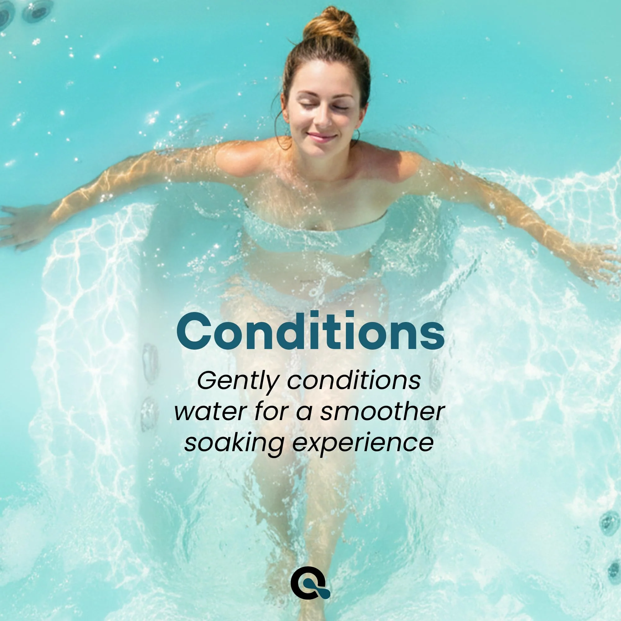 AquaDoc 3 in 1 Hot Tub Weekly Care - Concentrated Spa Water Conditioning Treatment to Help Reduce Residue, Improve Water Appearance, Enhance Comfort - Hot Tub Chemicals Made in USA - 8 oz - Image 6