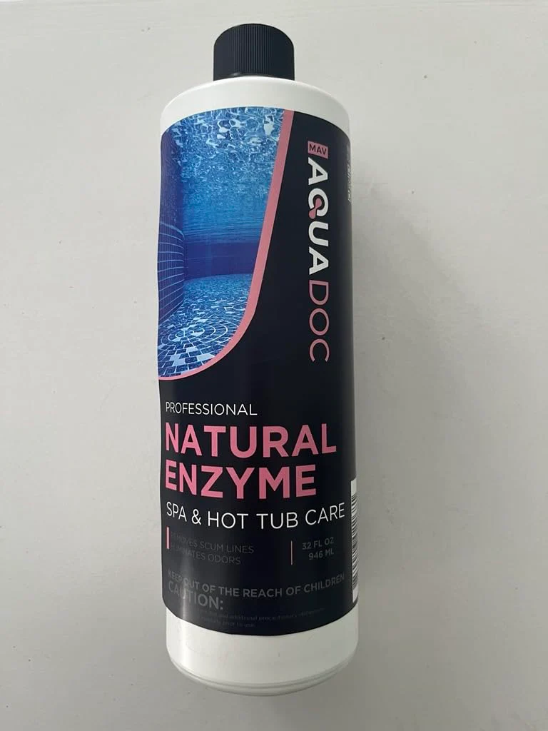 AquaDoc Spa Enzyme Water Treatment - 16oz - Natural Hot Tub Enzyme Cleaner & Clarifier for Balanced Water - Made in USA - Image 3