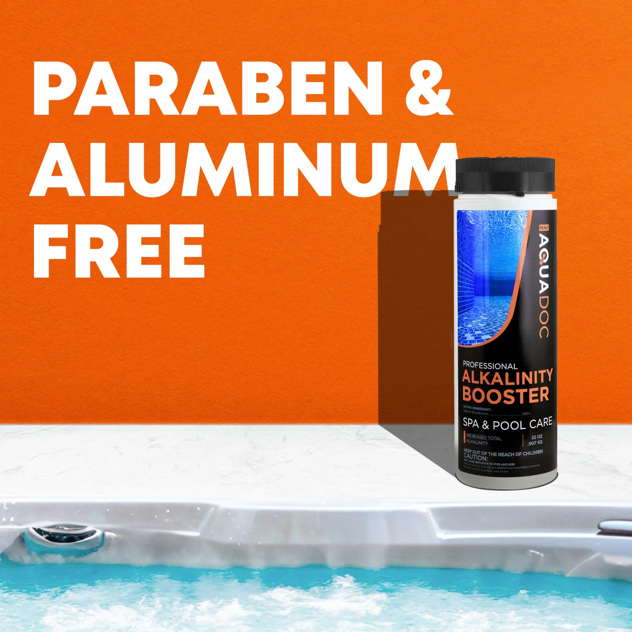 AquaDoc Total Alkalinity Increaser for Hot Tub - Alkalinity Booster for Spas & Fresh Water pH Balance - Image 3