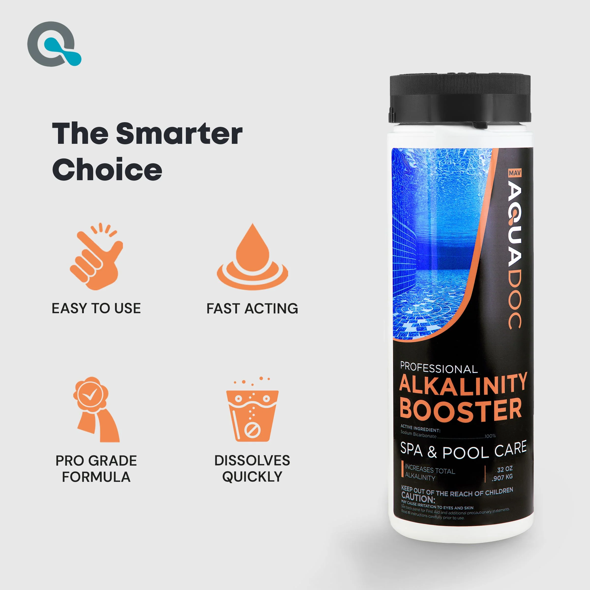 AquaDoc Total Alkalinity Increaser for Hot Tub - Alkalinity Booster for Spas & Fresh Water pH Balance - Image 4