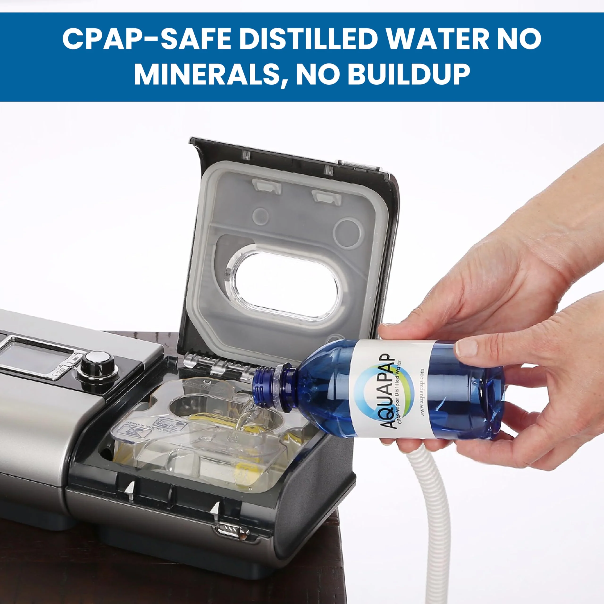 Aquapap Vapor Distilled Water Case of 24 x 12 oz bottles - Image 3