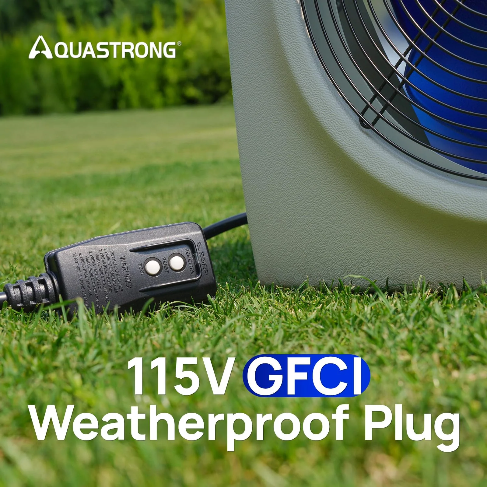 AQUASTRONG Swimming Pool Heat Pump,Electric Pool Heater for Above Ground and Inground Pool,Heating and Cooling Pool Heater Pools Up to, 5000 Gallons - Image 2