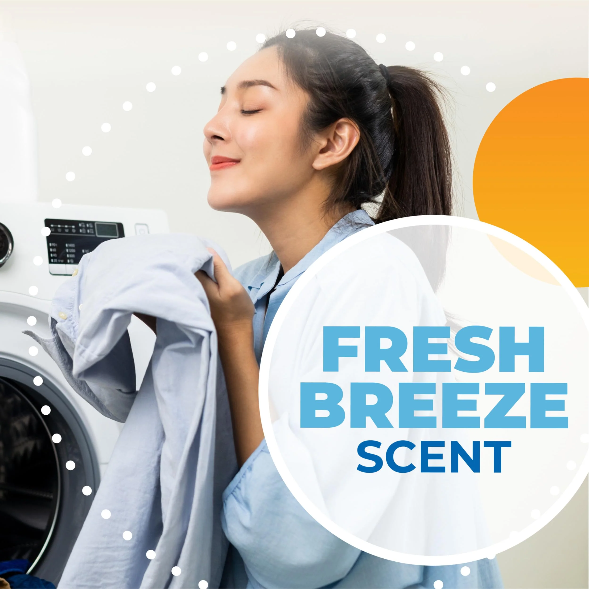 ARM & HAMMER Power Sheets Laundry Detergent, Fresh Breeze Scent, Dissolves in All Wash Temps, Lightweight and Travel-Ready, 60ct, Up to 120 Small Loads - Image 8