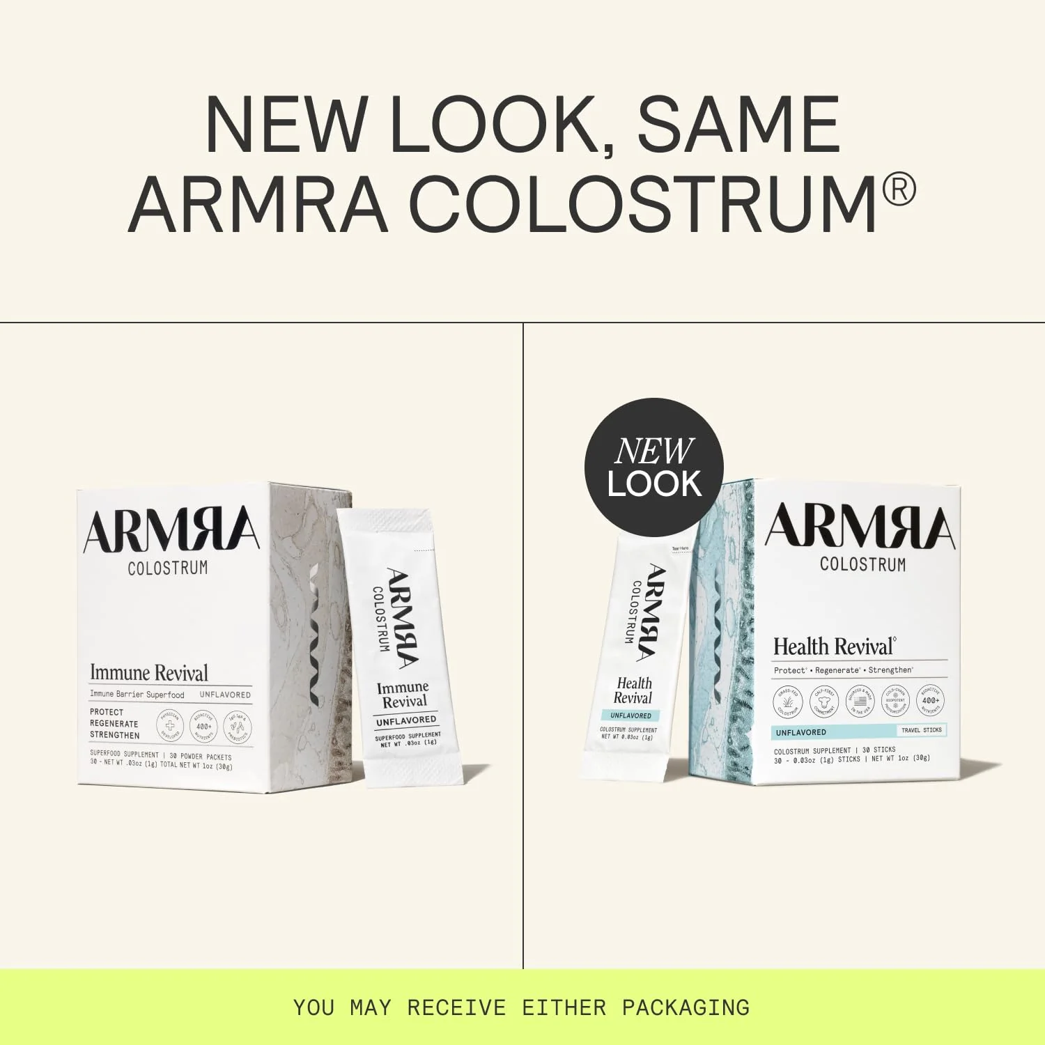 ARMRA Colostrum Powder | Unflavored | Gut Health & Bloating | Skin & Hair | Immunity | Keto, Gluten & Fat-Free | 60 Servings - Image 2