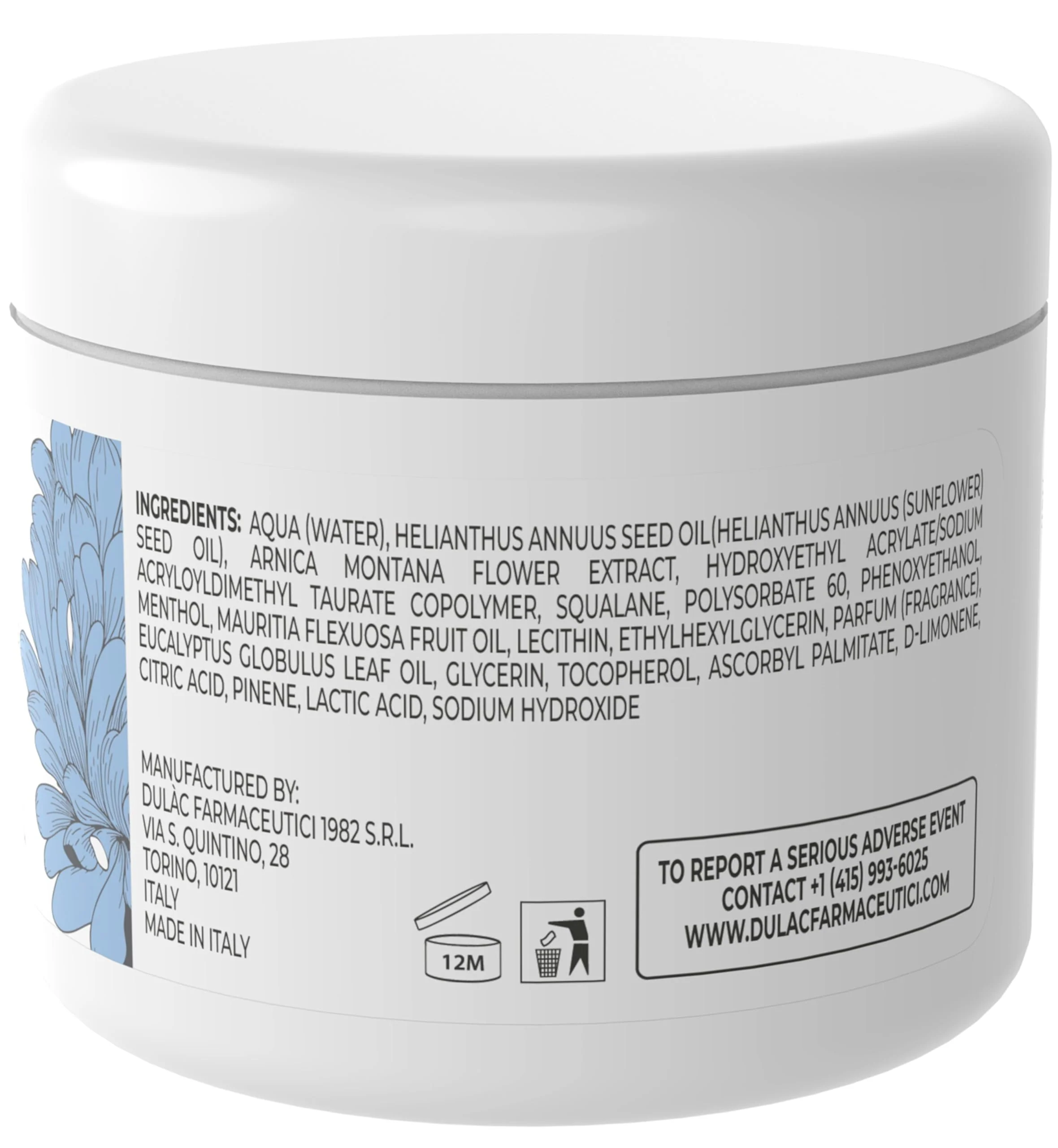 Arnica 35 – Arnica Cream Refreshing Effect, 250 ml, with 35% Organic Extracts, Provides Relief to Muscles, Joints, Neck, and Back, Massage Cream with Peppermint and Eucalyptus, Made in Italy - Image 7