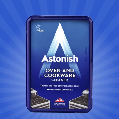 Astonish Oven & Cookware Cleaning Paste For Glass, Appliances, Ceramics, Stovetop & Pyrex - All Purpose Kitchen Cleaner - Stainless Steel Degreaser Removes Baked On Grease & Grime, 150g Tub (3 Pack) - Image 7