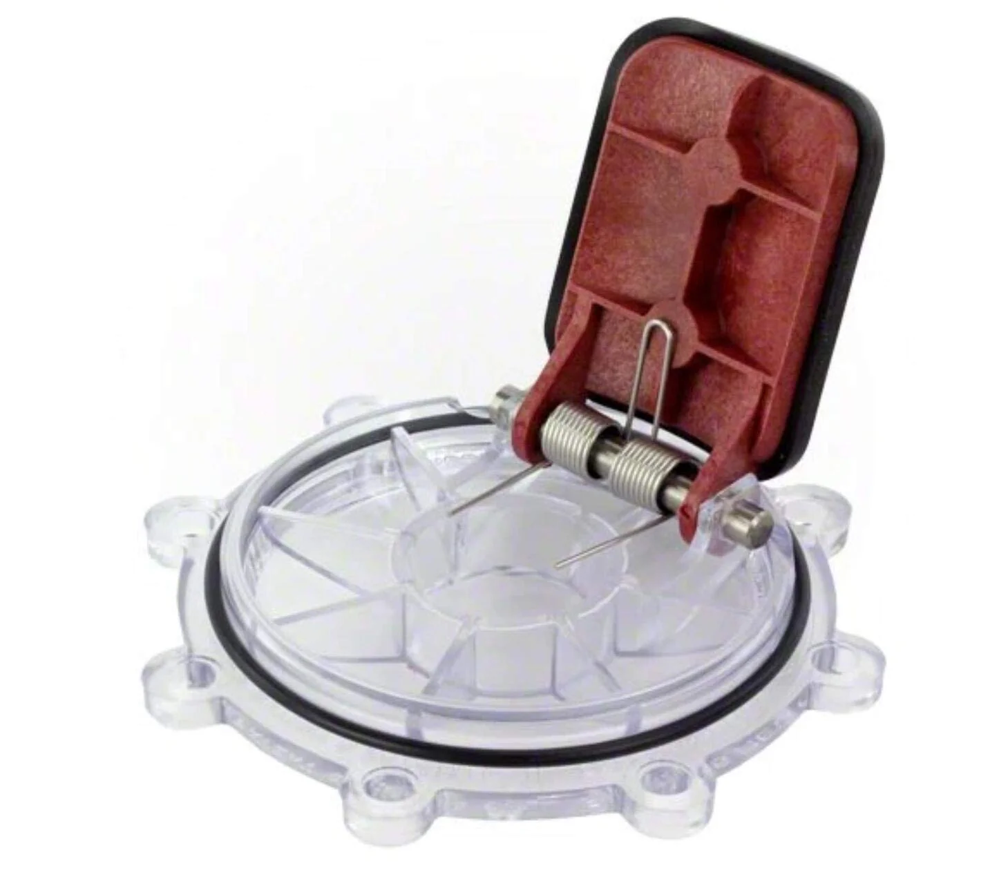 ATIE Pool 7056 Check Valve Cover with Flapper Assembly For Zodiac Jandy Check Valve 7235, 7236, 7305, 7511, 7512. (Include: 7451 Flapper, 7302 Spring, 7304 Pin, 7236 Cover, and 1132 O-Ring) (2-Pack) - Image 4