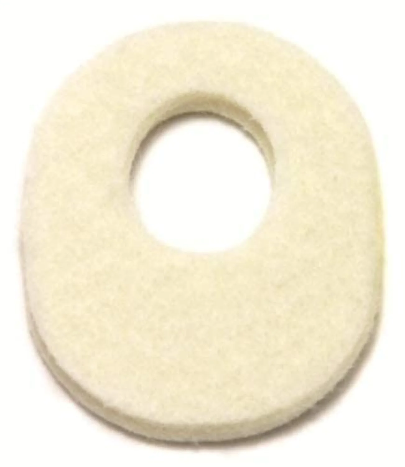 Atlas Biomechanics Callus Pads, 40/ Pack, 1/8" Adhesive Felt Oval Foot Cushions - Image 2