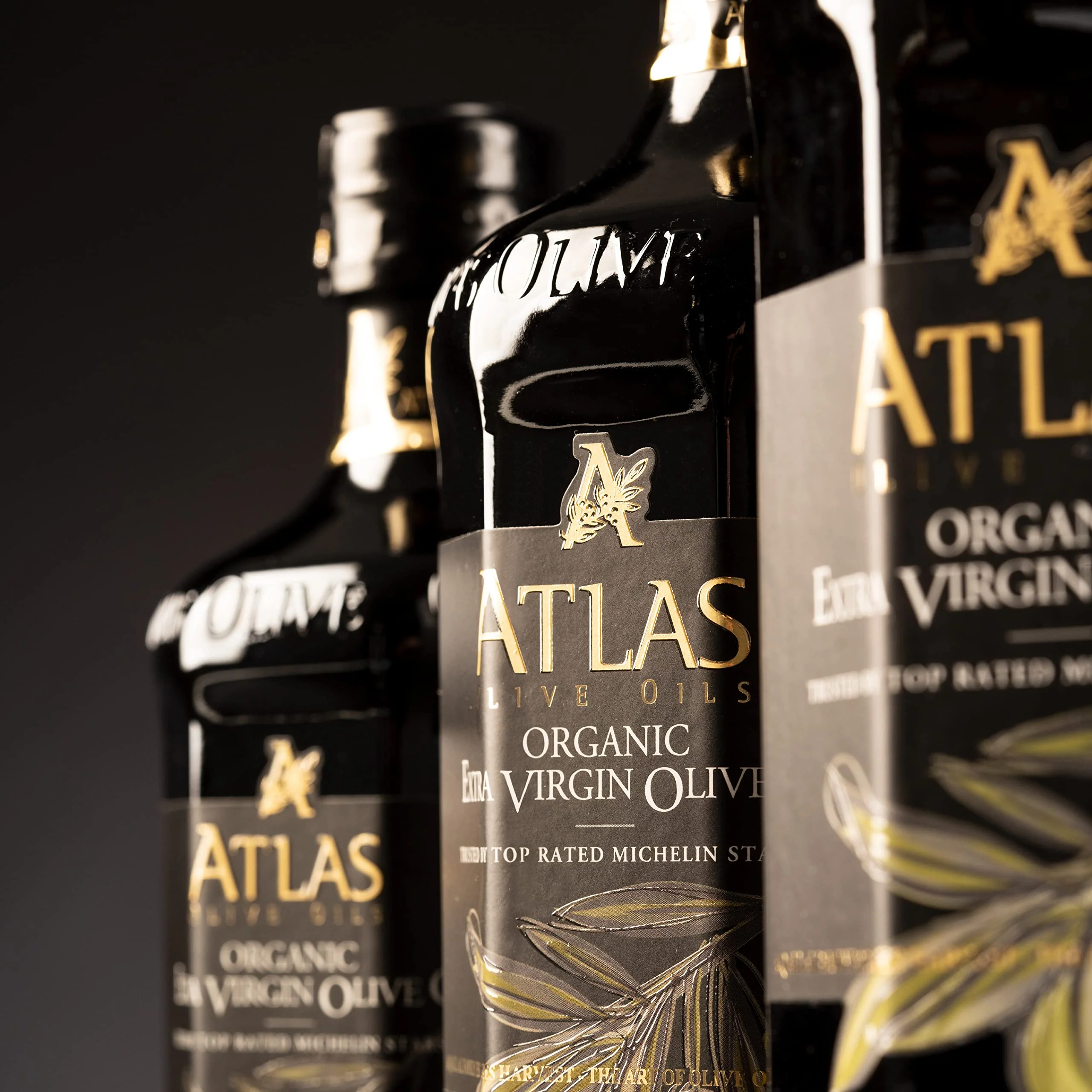 Atlas Organic Cold Pressed Moroccan Extra Virgin Olive Oil, Polyphenol Rich | EVOO From Morocco, Newly Harvested Unprocessed from One Single Family Farm | Trusted by Award-Winning Chefs | 500 mL - Image 2
