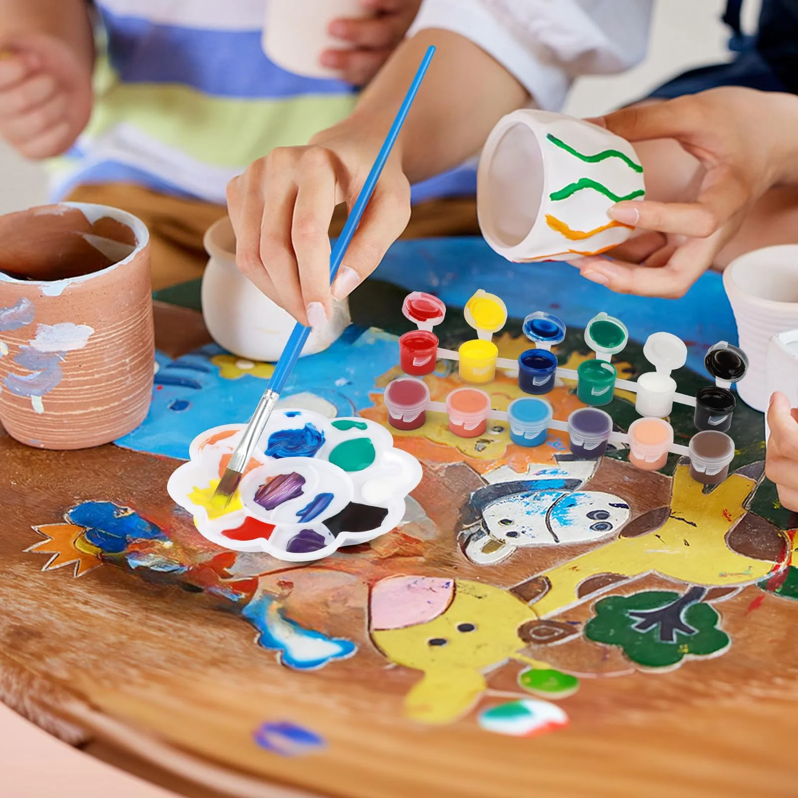 Aujazyble Pottery Wheel for Kids - Complete Pottery Painting Kit Art Supplies Arts and Crafts for Girls Boy Kids Toy, Birthday Halloween Christmas Gift for Kids Ages 6 7 8 9 10 11 12+, (Dog) - Image 3