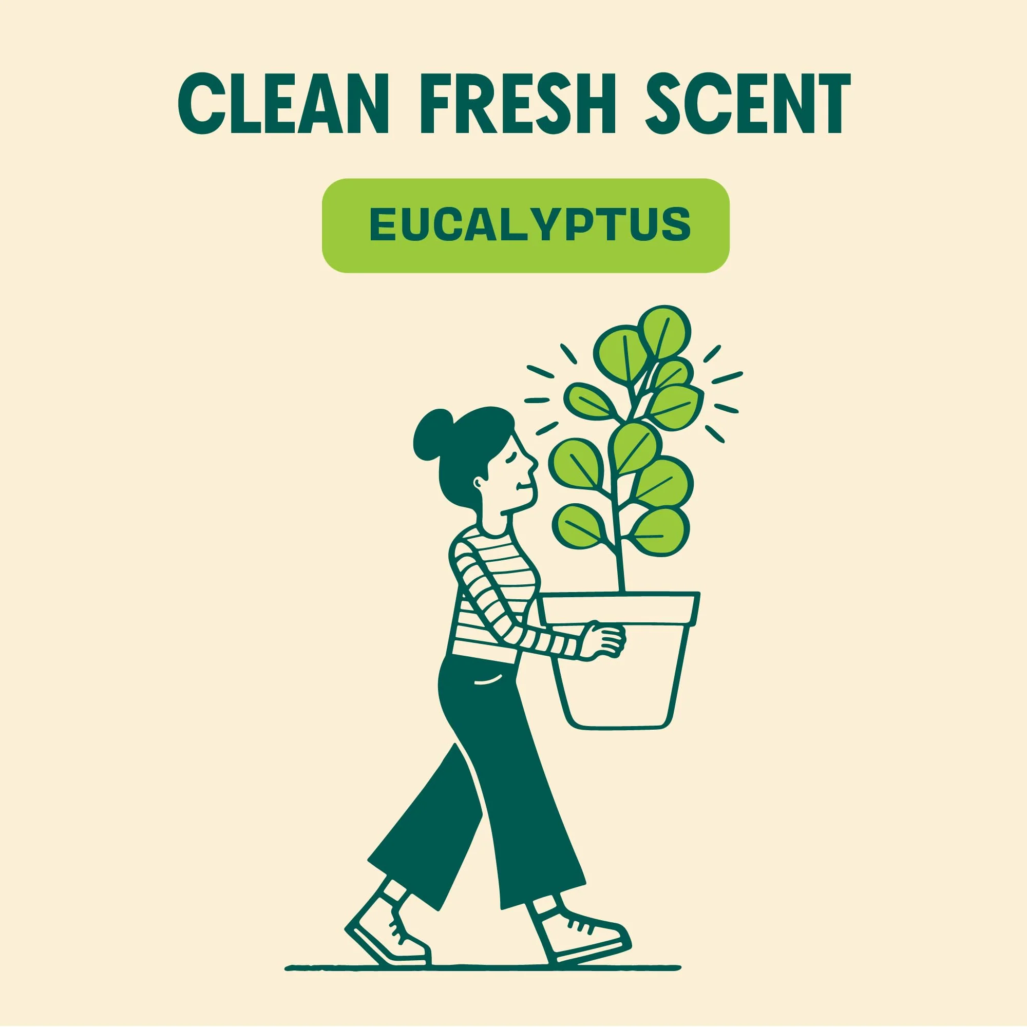 Aunt Fannie's Ultra Concentrated Floor Cleaner Vinegar Wash, Multi-Surface Solution For Mopping, Value Size, Eucalyptus Scent, 64 oz - Image 5
