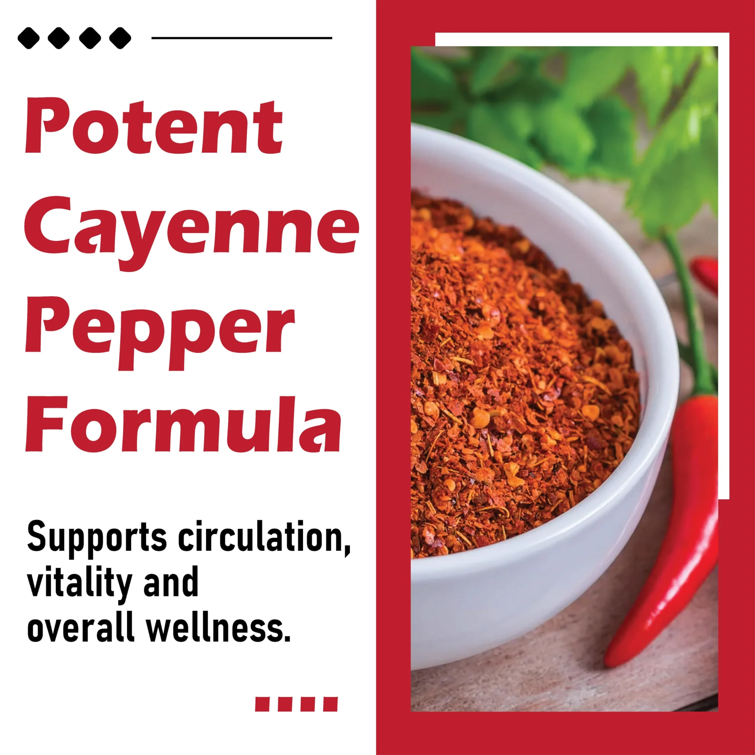 AuriLabs Cayenne Pepper Softgels - Enhanced with Vitamin D3+K2 Complex - Features Grape Seed, Hawthorn & Beetroot Extracts - Herbal Supplement (1) - Image 5