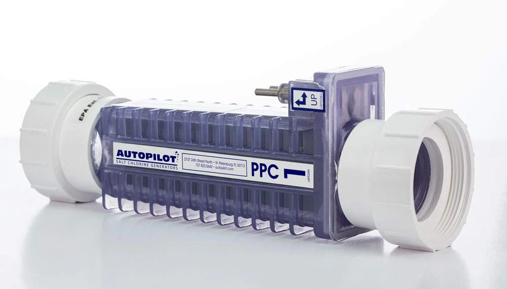 Autopilot Pool Pilot Digital Chlorine Generator Replacement Cell Only With Unions - PPC1 (Formerly RC35/22) - Image 2