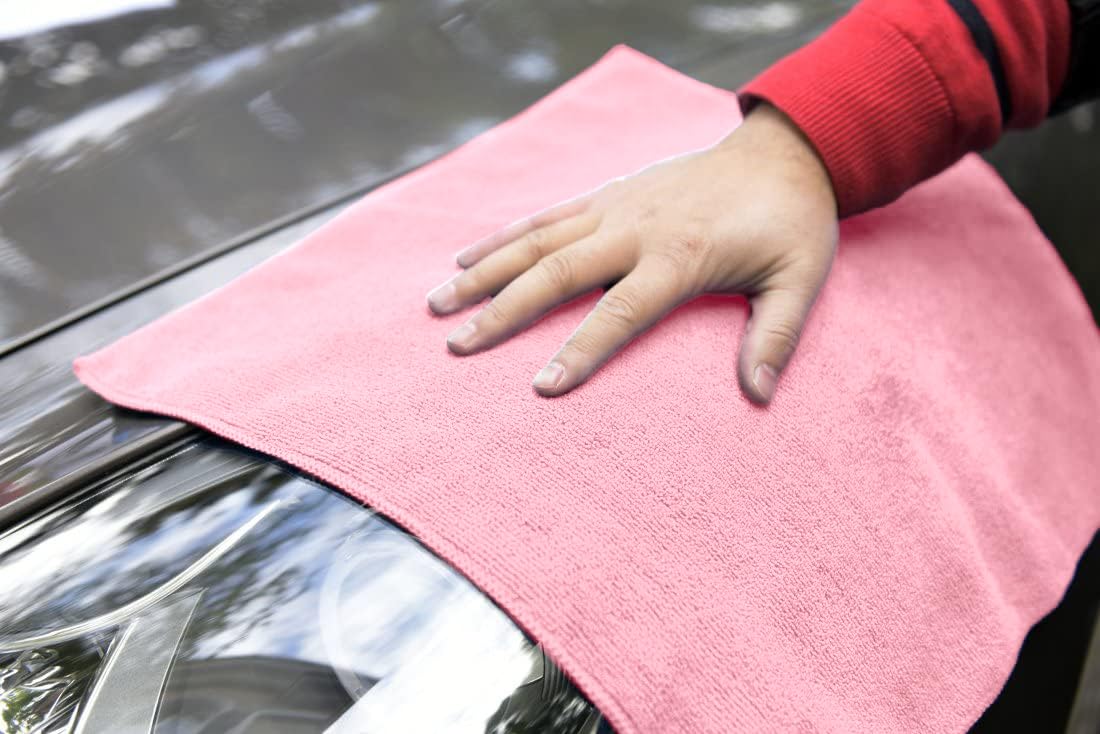 Avalon Towels Microfiber Cleaning Cloths (Value Pack of 36) - Size 16 x 16 Inches, Highly Absorbent Cleaning Rags, Lint Free, Reusable and Washable, Microfiber Towels for Cars - Image 5