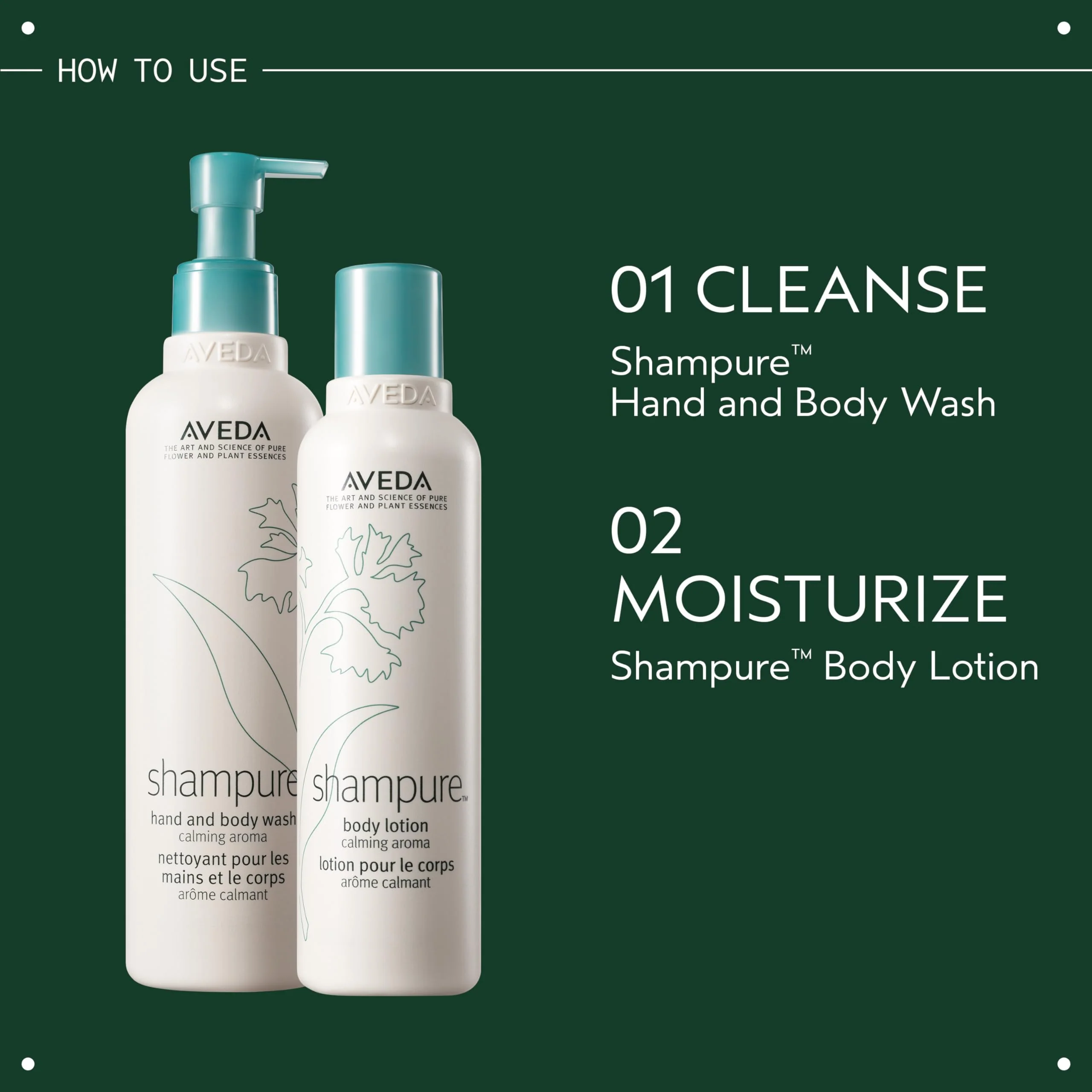 Aveda Shampure Hand & Body Wash | Liquid Hand Soap and Body Wash | with Calming Aroma of Lavender, Ylang Ylang, Petitgrain, 8.5 Fl Oz - Image 3