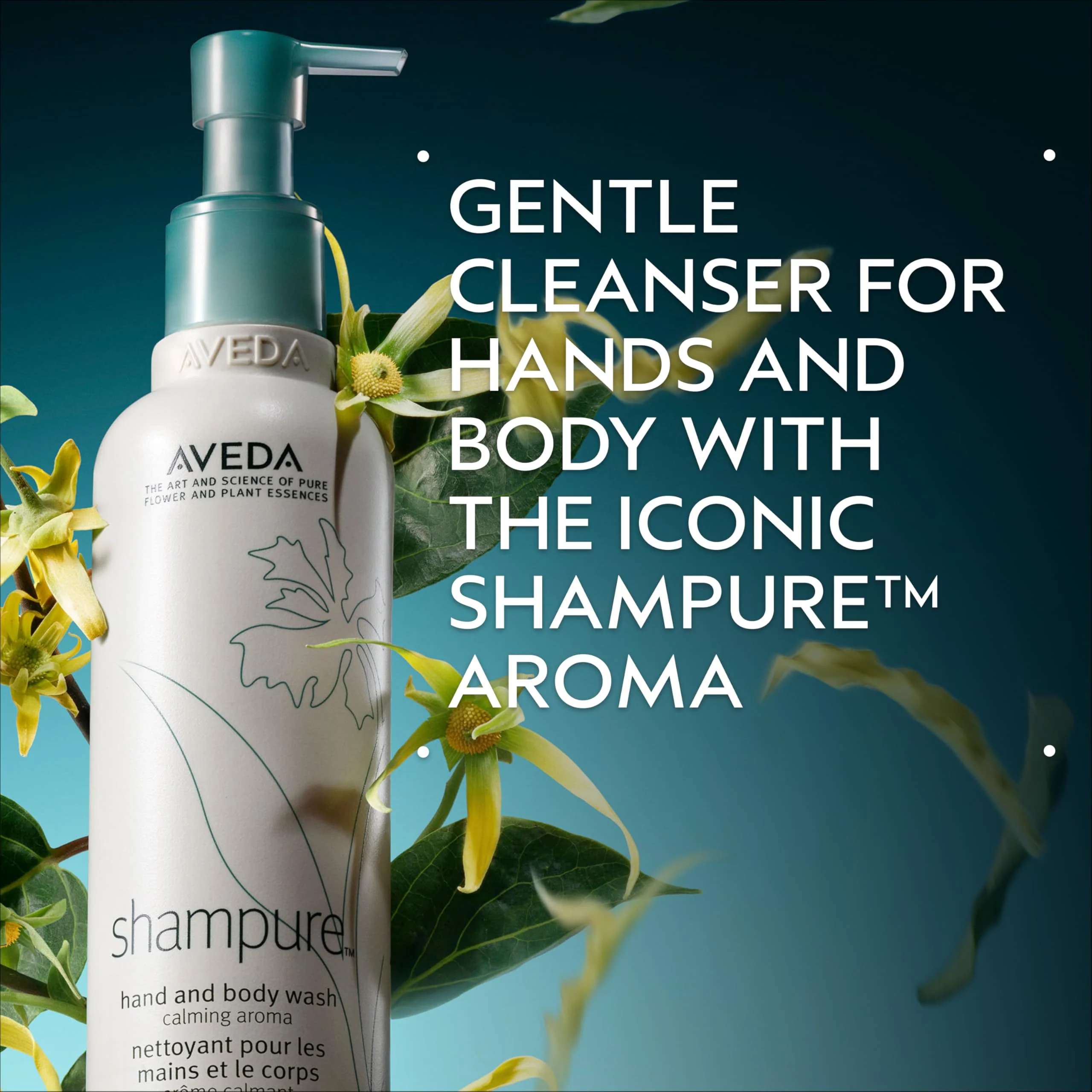 Aveda Shampure Hand & Body Wash | Liquid Hand Soap and Body Wash | with Calming Aroma of Lavender, Ylang Ylang, Petitgrain, 8.5 Fl Oz - Image 6