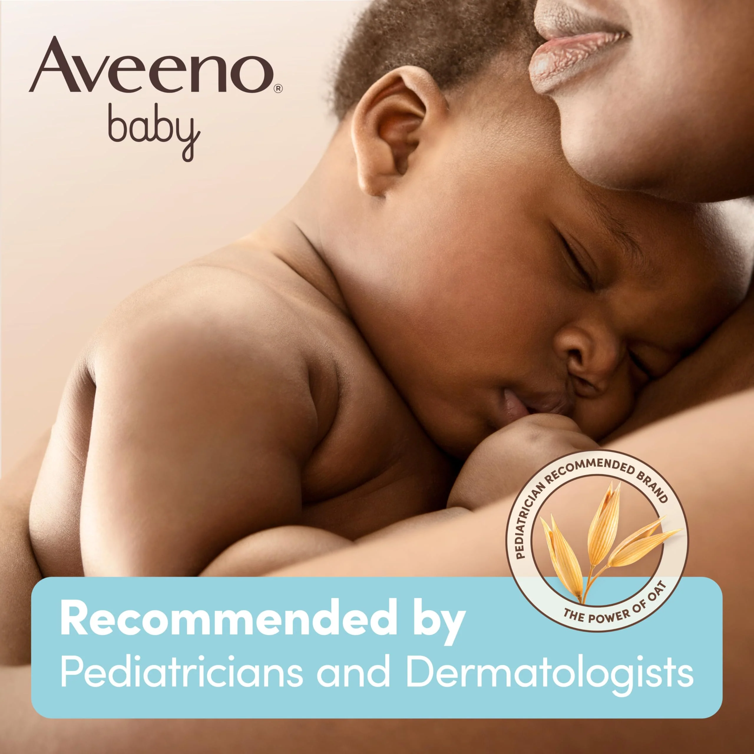 Aveeno Baby Eczema Therapy Nighttime Moisturizing Balm, Colloidal Oatmeal & Ceramide, Soothes & Relieves Dry, Itchy Skin from Eczema, Hypoallergenic, Fragrance-Free, Travel Size, 1 oz - Image 6