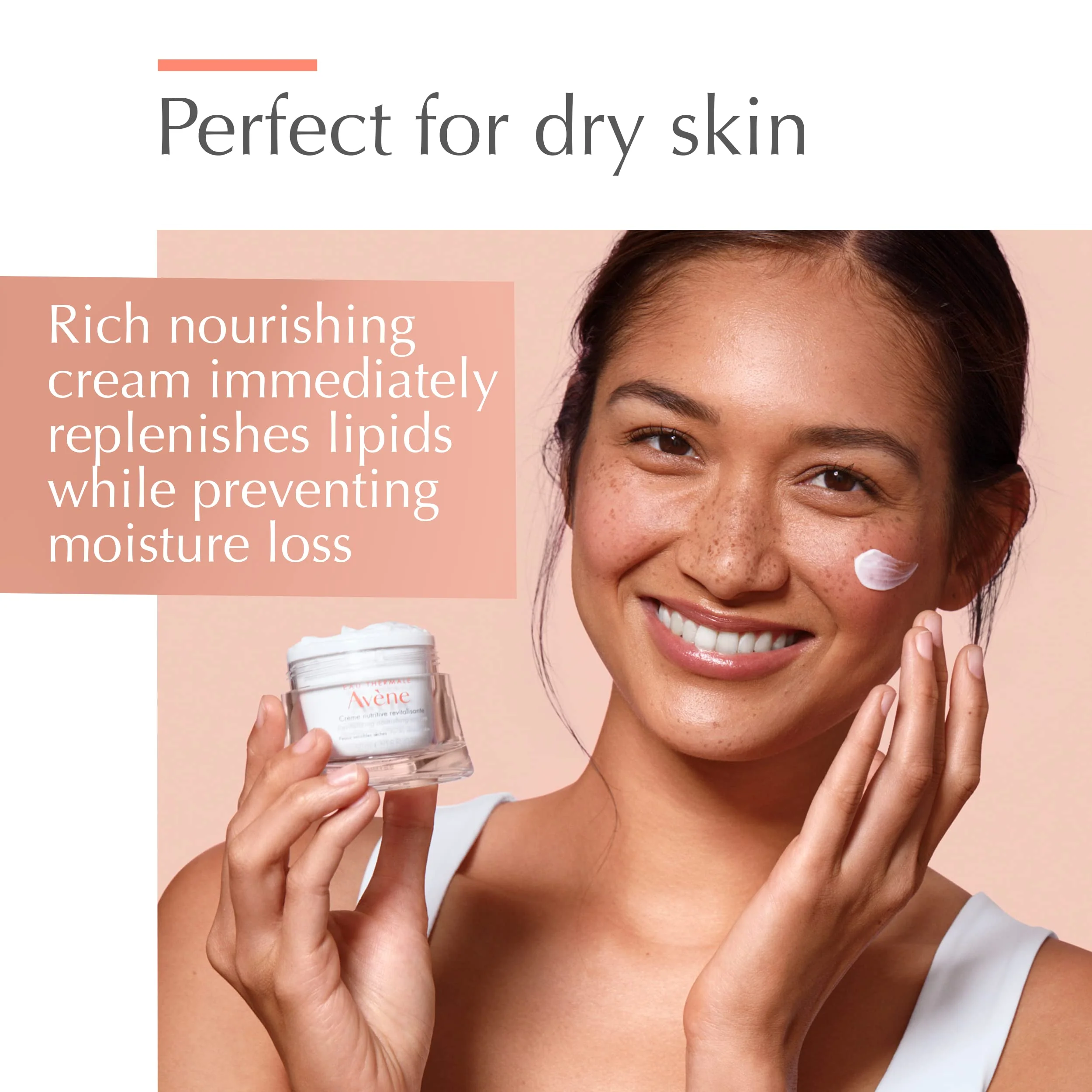 Avène Revitalizing Nourishing Cream, Ultra Nourishing Face Moisturizer, Non-comedogenic 1.6 Fl Oz - Image 4