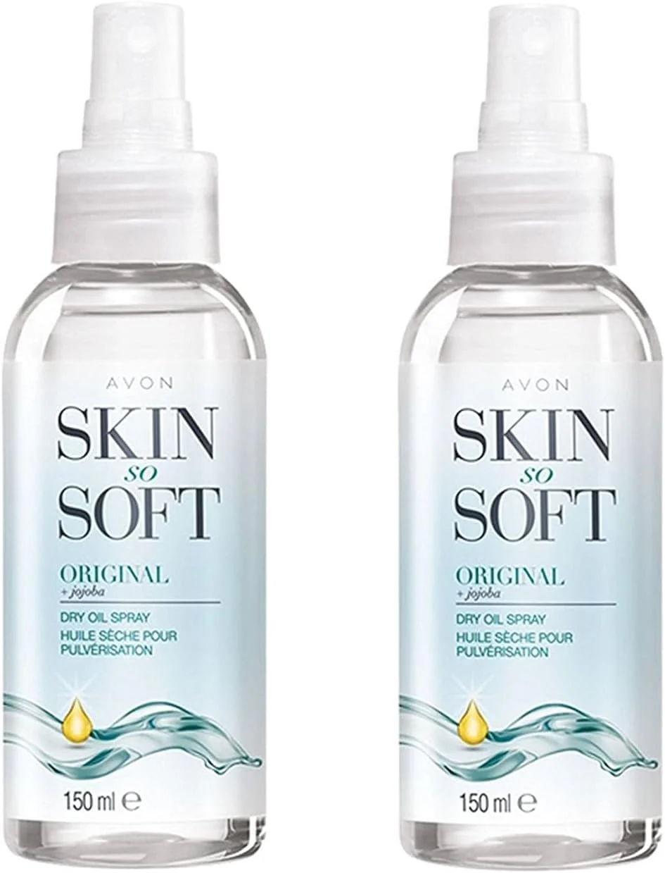 AVON SKIN SO SOFT Original Dry Oil Spray 5 fl.oz (Double Pack) - Image 2
