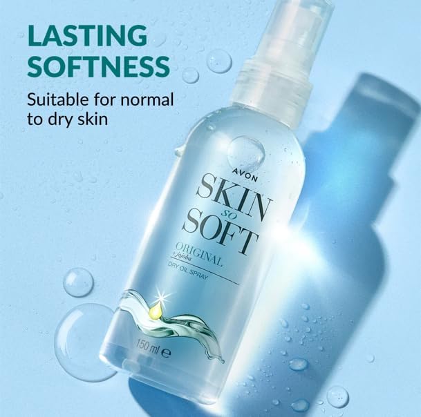 AVON SKIN SO SOFT Original Dry Oil Spray 5 fl.oz (Double Pack) - Image 4