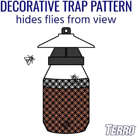 TERRO T380 Outdoor Reusable Fly Magnet Fly Trap - Poison Free Fly Killer and Trap with Bait - Image 6