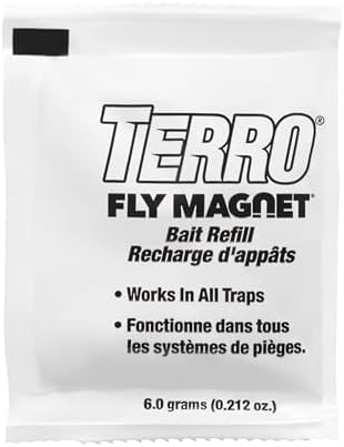 TERRO T380 Outdoor Reusable Fly Magnet Fly Trap - Poison Free Fly Killer and Trap with Bait - Image 8