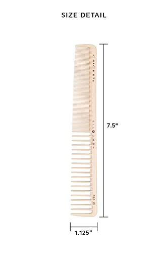 Cricket Silkomb Pro-20 All Purpose Hair Cutting Comb Silicone-Infused Professional Hair Stylist Barber Comb for Haircuts, Styling, All Hair Types - Image 2