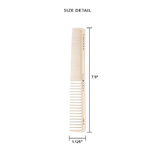 Cricket Silkomb Pro-20 All Purpose Hair Cutting Comb Silicone-Infused Professional Hair Stylist Barber Comb for Haircuts, Styling, All Hair Types - Image 4