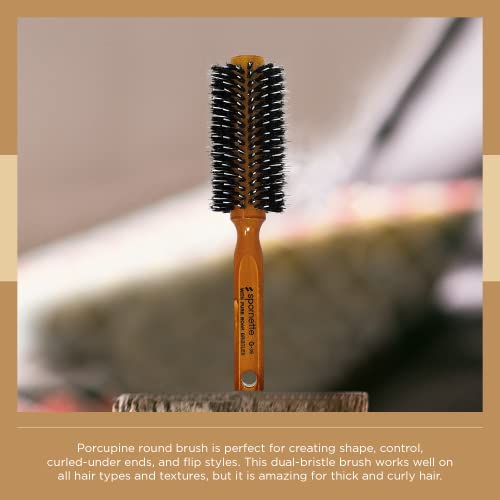 Spornette Porcupine 2.25 inch Nylon and Boar Bristle - Image 2