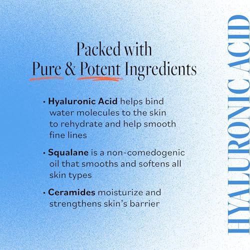Derma E Ultra Hydrating Antioxidant Day Cream – Face Moisturizer with Hyaluronic Acid, Squalane, and Ceramides to Smooth and Nourish, Hydrating Face Moisturizer for Sensitive Skin, 2 Fl Oz - Image 4