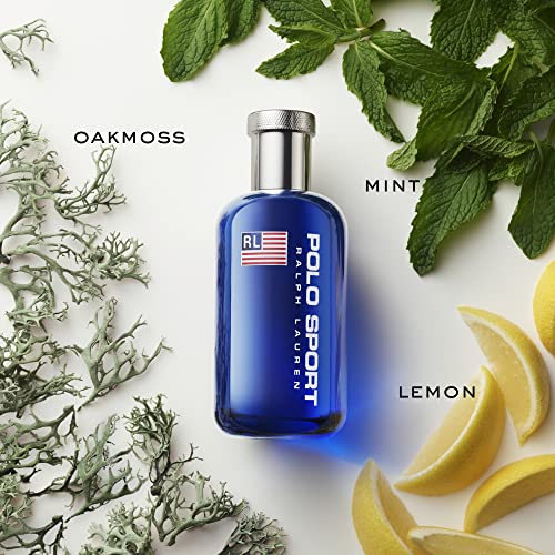 Ralph Lauren - Polo Sport - Eau De Toilette - Men's Cologne - Fresh & Clean - With Oak, Citrus, and Mint - Medium Intensity - Image 2