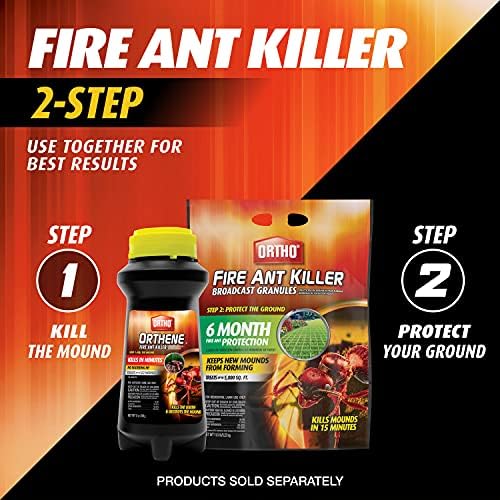 Ortho Orthene Fire Ant Killer1, Kills the Queen, Destroys up to 162 Mounds, Begins Working in 60 minutes, 12 oz. - Image 7