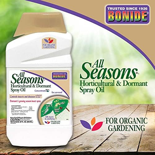Bonide All Seasons Horticultural & Dormant Spray Oil, 32 oz Concentrate, Disease Prevention & Insect Killer for Organic Gardening - Image 6