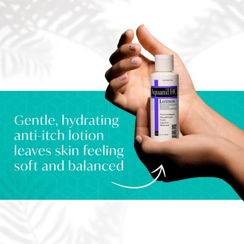 Aquanil HC Lotion, Calming Body Lotion, Anti-Itch Formula, Ideal for all Skin Types - Without Artificial Fragrance - Image 5