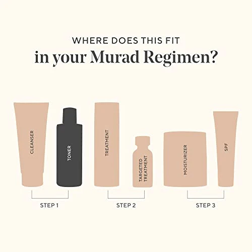 Murad Clarifying Toner - Cleansing Facial Treatment Removes Excess Oil and Impurities – Witch Hazel, Grape Seed Extract and Vitamin E Skin Toner, 6 Fl Oz - Image 5
