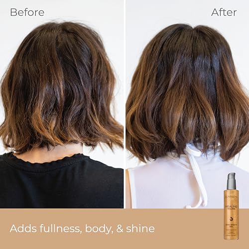 L'ANZA Healing Volume Zero Weight Gel, Extra Hold Hair Gel Dramatically Boosts Shine, Volume, and Thickness of Fine Flat Hair, And Styling Gel For Edge Control, Braiding & Hair Styling (6.8 Fl Oz) - Image 2