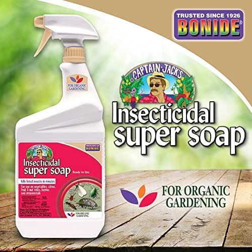 Bonide Captain Jack's Insecticidal Super Soap, 32 oz Ready-to-Use Spray For Organic Gardening and Outdoor Plants - Image 6