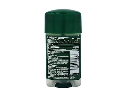 Mitchum Clear Gel Anti-Perspirant & Deodorant, Unscented for Men, 2.25 Oz (3 Pack) - Image 4