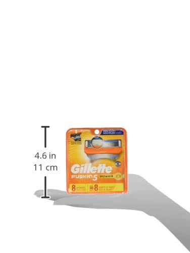 Gillette Fusion Power Razor Refill Cartridges, 8 Cartridges - Image 7