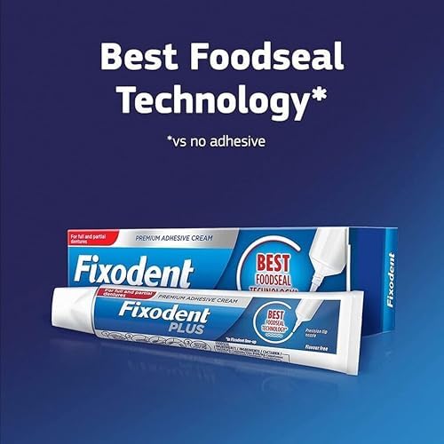 Fixodent Denture Adhesive Cream - Food Seal - Image 2