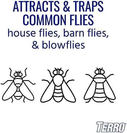 TERRO Fly Magnet Disposable Outdoor Fly Trap with Bait T524 - Image 2