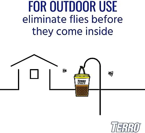 TERRO Fly Magnet Disposable Outdoor Fly Trap with Bait T524 - Image 6