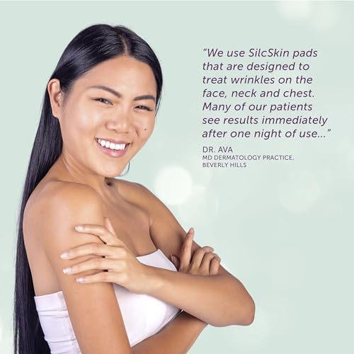 Decollette Pad - Medical-Grade Chest Wrinkle Pads, Smoothing Anti Wrinkle Chest Pads, Reusable Silicone Chest Wrinkle Patches, 30 Day Supply - Image 3