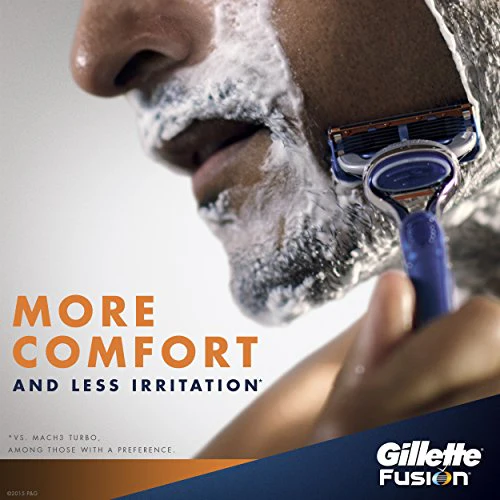 Gillette Fusion Men's Manual Razor Refills, 4 Count - Image 4