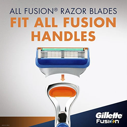 Gillette Fusion Men's Manual Razor Refills, 4 Count - Image 6